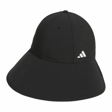 アディダス adidas　レディース ワイドブリムキャップ KVX76 JH1083 ブラック　2025年モデル ブラック