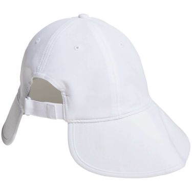 アディダス adidas　レディース ワイドブリムキャップ KVX76 JG3547 ホワイト　2025年モデル 詳細1