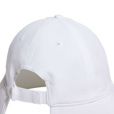 アディダス adidas　レディース ワイドブリムキャップ KVX76 JG3547 ホワイト　2025年モデル 詳細3