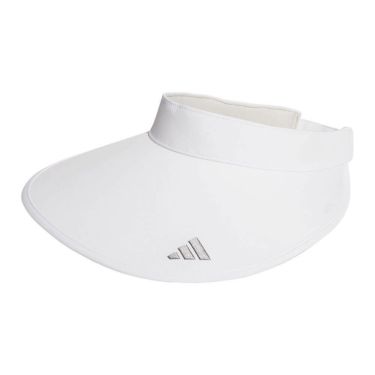 アディダス adidas　レディース ビッグブリムバイザー KUH36 JE2503 ホワイト　2025年モデル ホワイト