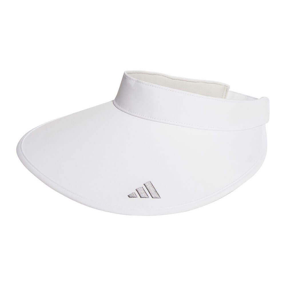 アディダス adidas　レディース ビッグブリムバイザー KUH36 JE2503 ホワイト　2025年モデル ホワイト