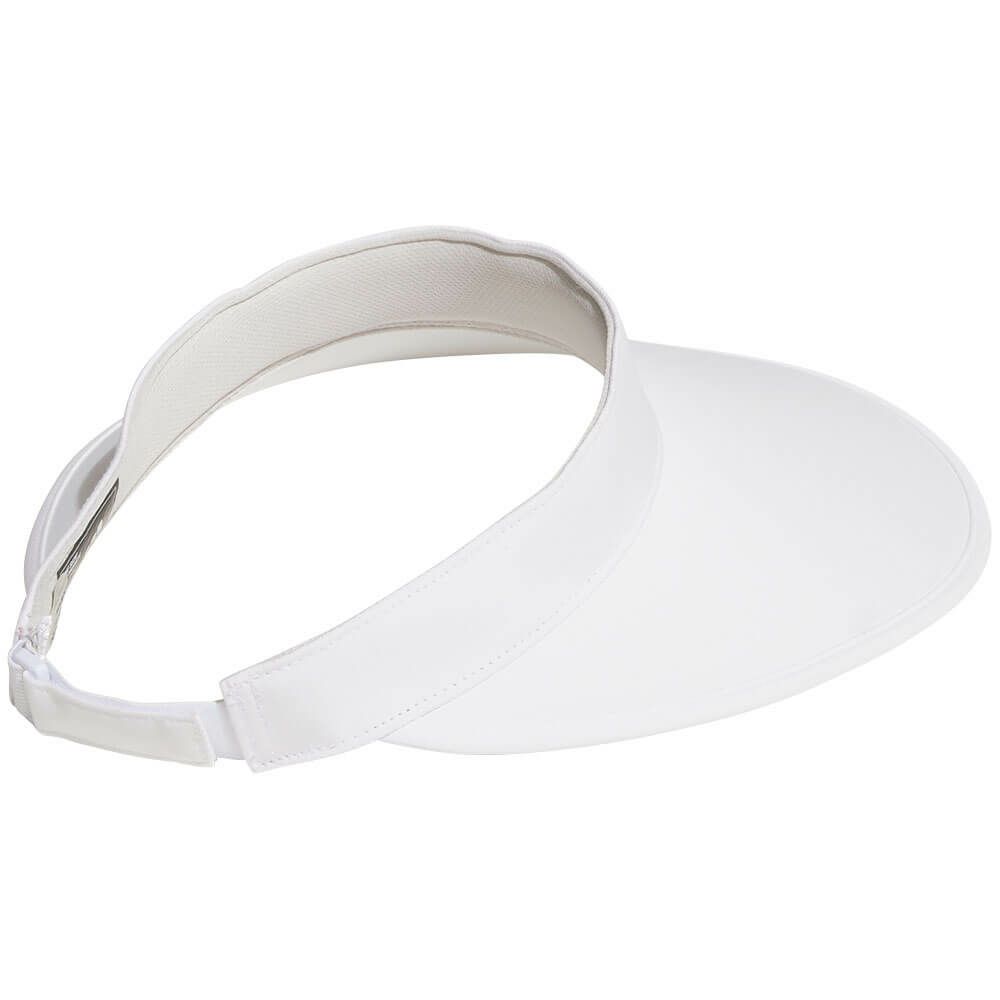 アディダス adidas　レディース ビッグブリムバイザー KUH36 JE2503 ホワイト　2025年モデル 詳細1