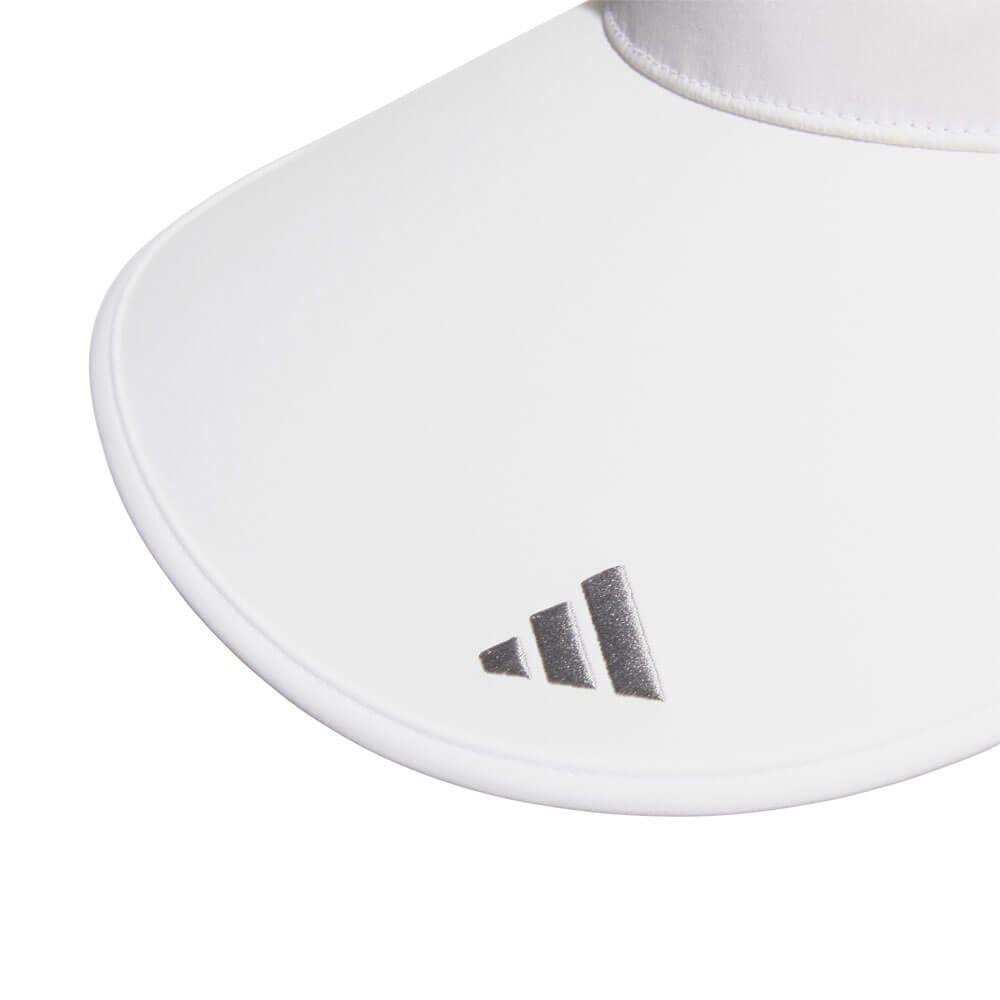 アディダス adidas　レディース ビッグブリムバイザー KUH36 JE2503 ホワイト　2025年モデル 詳細2