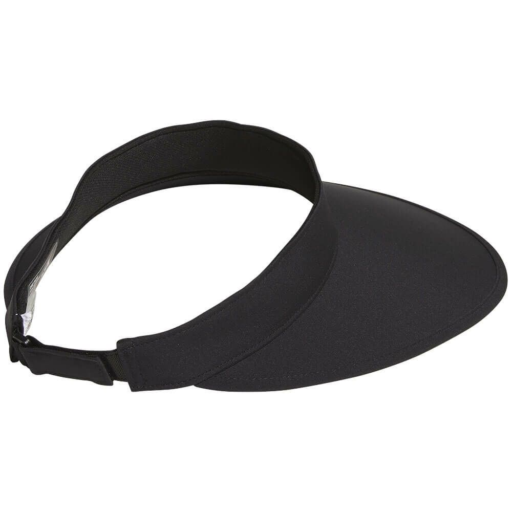 アディダス adidas　レディース ビッグブリムバイザー KUH36 JH3624 ブラック　2025年モデル 詳細1