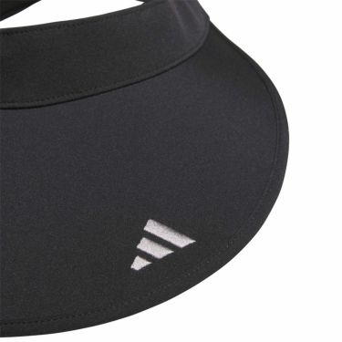 アディダス adidas　レディース ビッグブリムバイザー KUH36 JH3624 ブラック　2025年モデル 詳細2