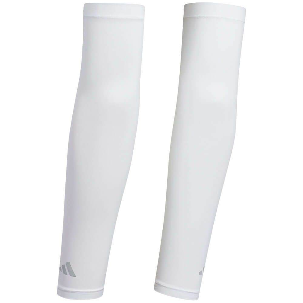 アディダス adidas　メンズ UVカット AEROREADY アームカバー MGR75 HT5707 ホワイト 詳細1