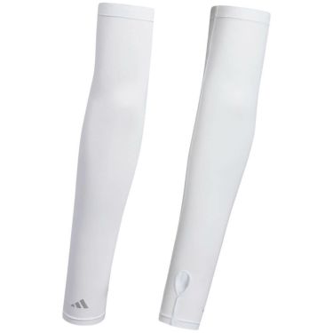 アディダス adidas　レディース UVカット AEROREADY アームカバー MGR79 HT5745 ホワイト 詳細1