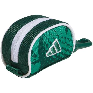 アディダス adidas　ゴルフボールグラフィック ボールケース U4162 JY0860 カレッジグリーン　2025年モデル カレッジグリーン 詳細2