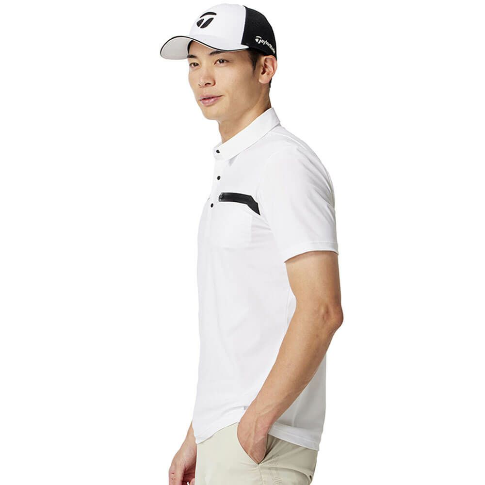 テーラーメイド TaylorMade　メンズ ラインド 半袖 ポロシャツ UN632　2025年モデル 詳細4