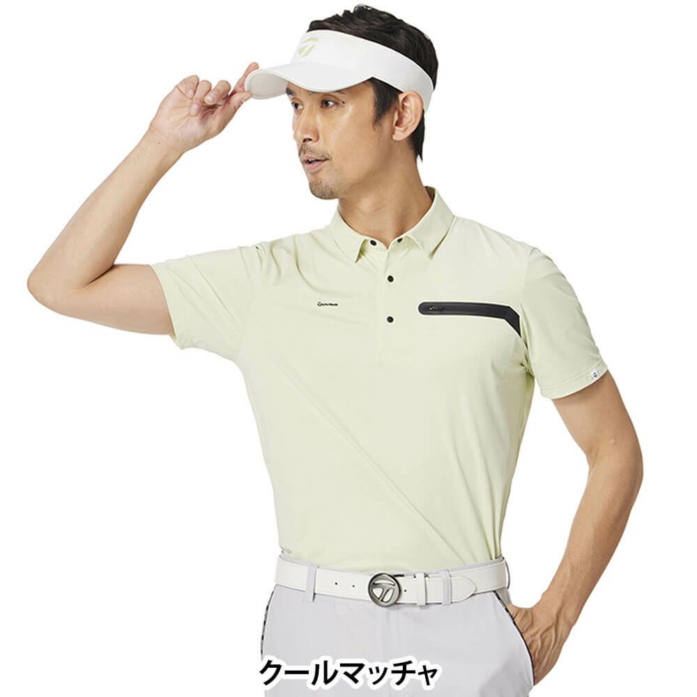 テーラーメイド TaylorMade　メンズ ラインド 半袖 ポロシャツ UN632　2025年モデル 詳細14