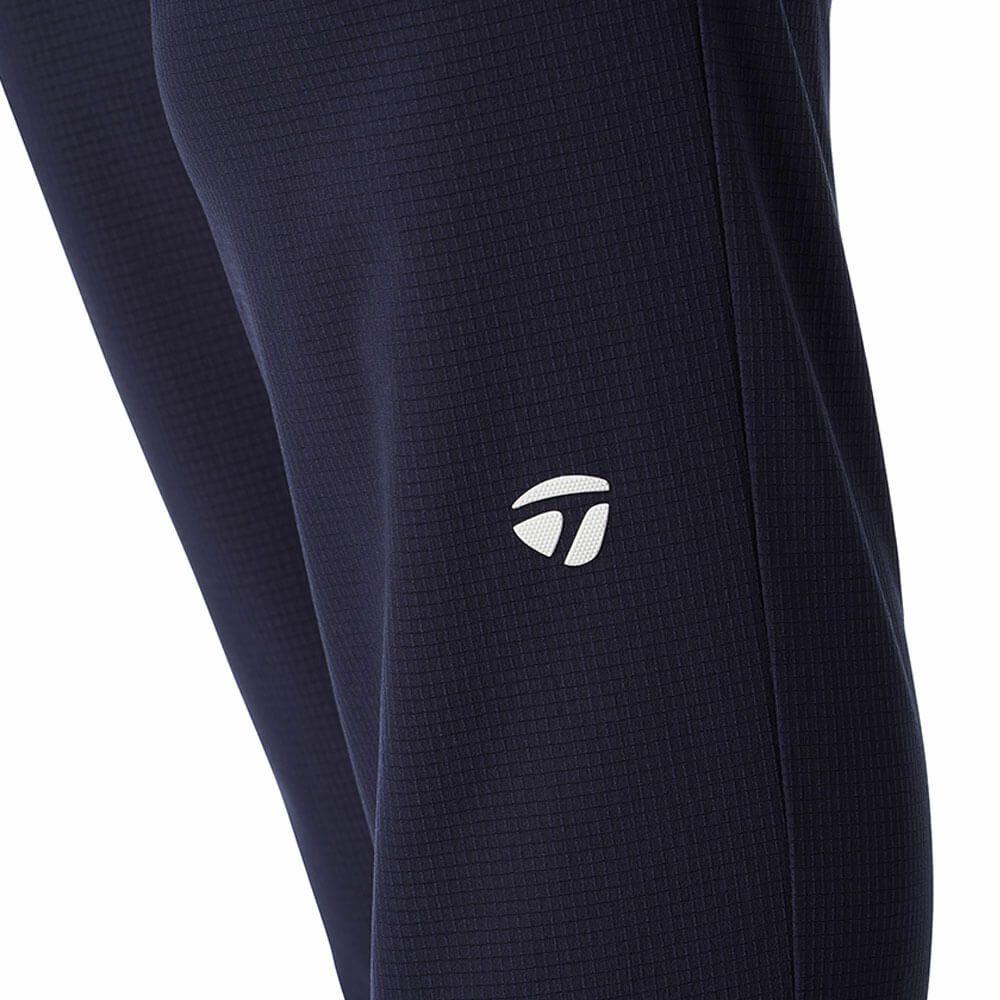 テーラーメイド TaylorMade　メンズ ジップドスリット ロングパンツ UN640　2025年モデル ネイビー 詳細3