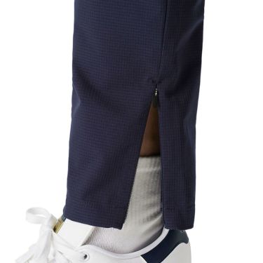 テーラーメイド TaylorMade　メンズ ジップドスリット ロングパンツ UN640　2025年モデル ネイビー 詳細5