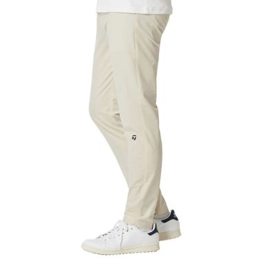 テーラーメイド TaylorMade　メンズ ジップドスリット ロングパンツ UN640　2025年モデル ベージュ 詳細2