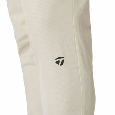 テーラーメイド TaylorMade　メンズ ジップドスリット ロングパンツ UN640　2025年モデル ベージュ 詳細4
