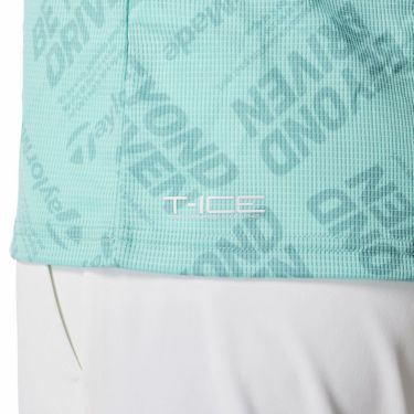 テーラーメイド TaylorMade　メンズ T-ICE BEYOND DRIVEN 半袖 ポロシャツ UN645　2025年モデル ターコイズ 詳細5