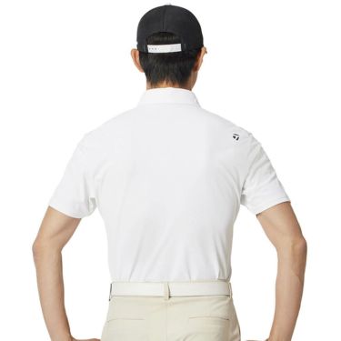 テーラーメイド TaylorMade　メンズ ボタンダウン ポケット 半袖 ポロシャツ UN647　2025年モデル ホワイト 詳細1
