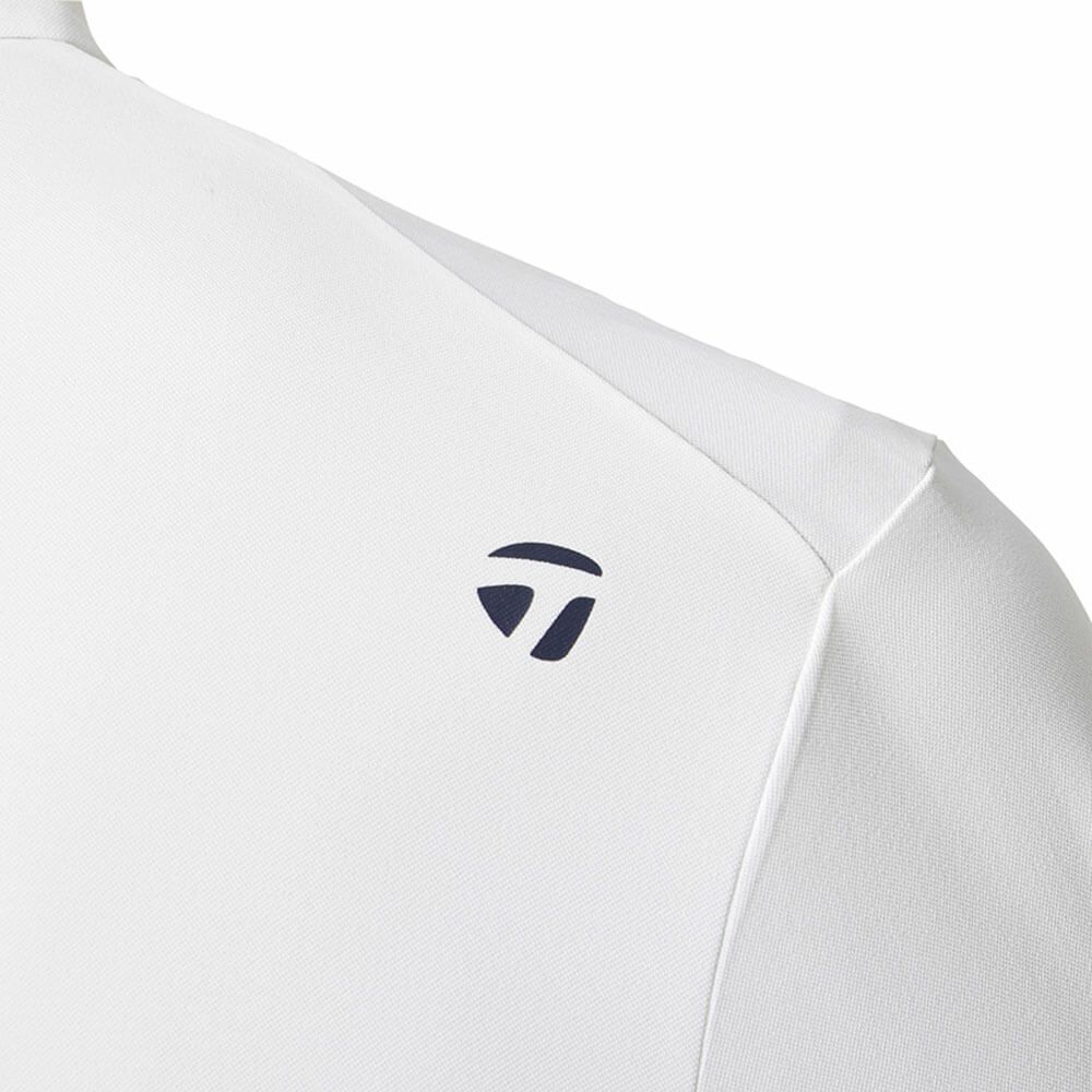 テーラーメイド TaylorMade　メンズ ボタンダウン ポケット 半袖 ポロシャツ UN647　2025年モデル ホワイト 詳細5