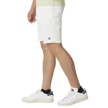 テーラーメイド TaylorMade　メンズ ベーシック ショートパンツ UN653　2025年モデル ホワイト 詳細2