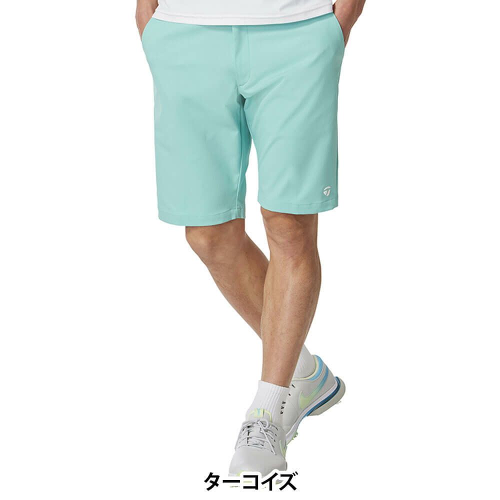 テーラーメイド TaylorMade　メンズ ベーシック ショートパンツ UN653　2025年モデル ターコイズ