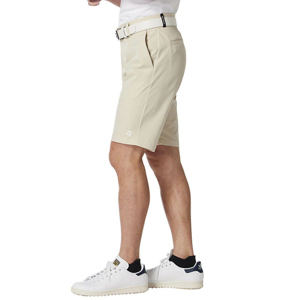 テーラーメイド TaylorMade　メンズ ベーシック ショートパンツ UN653　2025年モデル ベージュ 詳細2