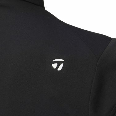 テーラーメイド TaylorMade　レディース サイドスナップ キャップスリーブ ポロシャツ UN684　2025年モデル ブラック 詳細4