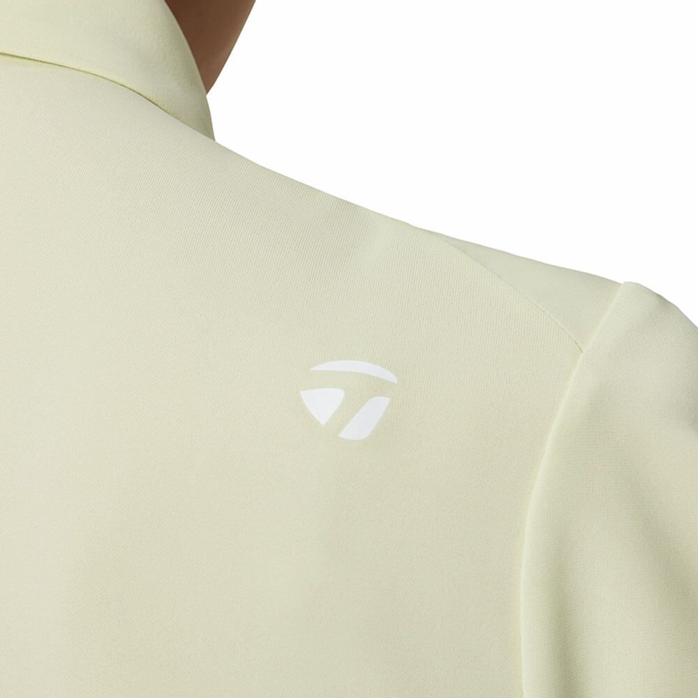 テーラーメイド TaylorMade　レディース T-ICE フリルド キャップスリーブ ポロシャツ UN696　2025年モデル クールマッチャ 詳細3
