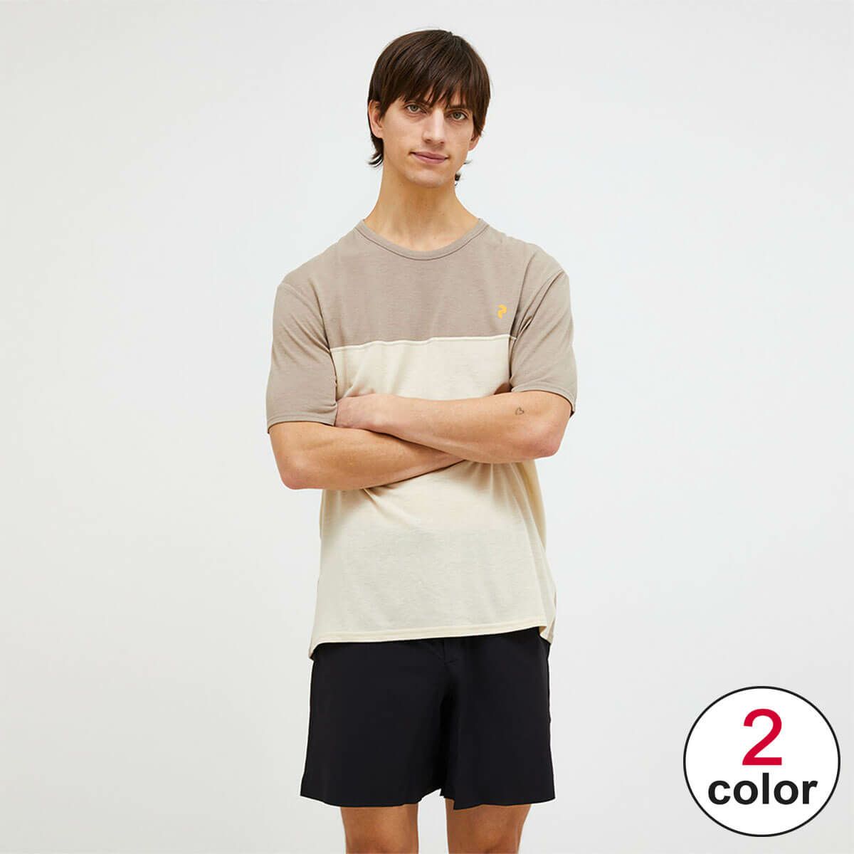 ピークパフォーマンス PEAK PERFORMANCE　Tシャツ メンズ トレイルウールブレンドショートスリーブ M Trail Wool Blend SS G80177 2025 詳細1