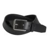 ニューバランスゴルフ　メンズ パンチング シンセティックレザー ベルト 012-5182001 010 BLACK ゴルフウェア　2025年モデル BLACK