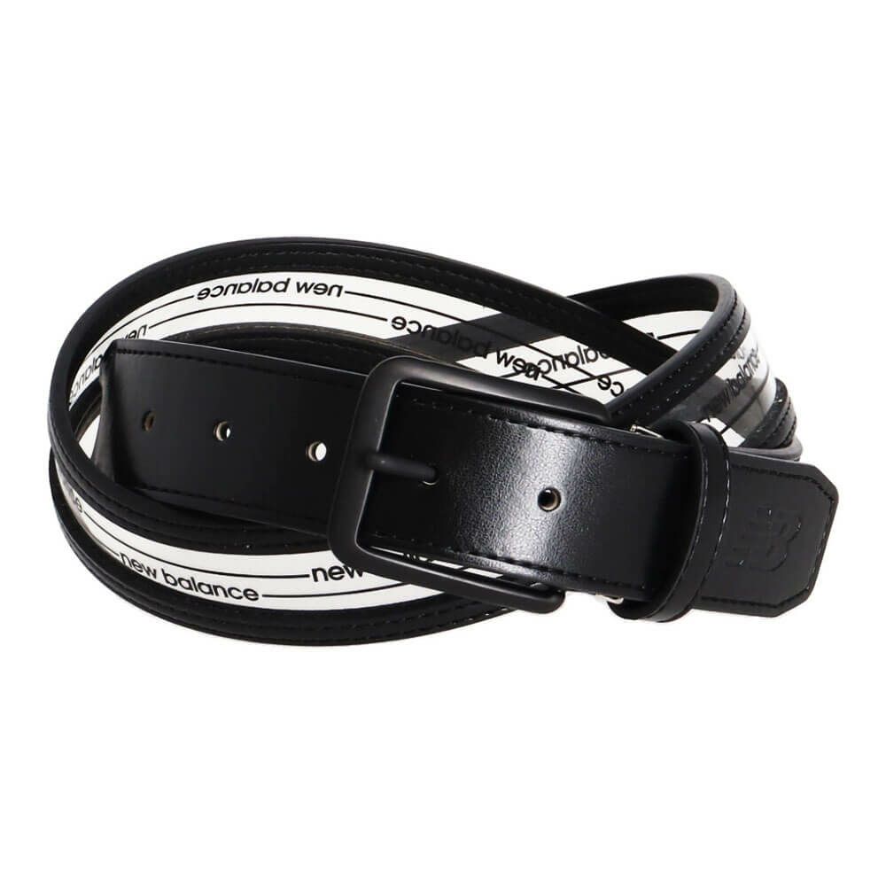 ニューバランスゴルフ　メンズ クリア ベルト 012-5182003 010 BLACK ゴルフウェア　2025年モデル BLACK