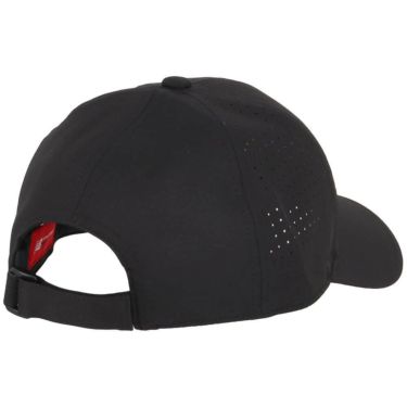 ニューバランスゴルフ　メンズ シックスパネル キャップ 012-5187009 010 BLACK ゴルフウェア　2025年モデル BLACK 詳細2