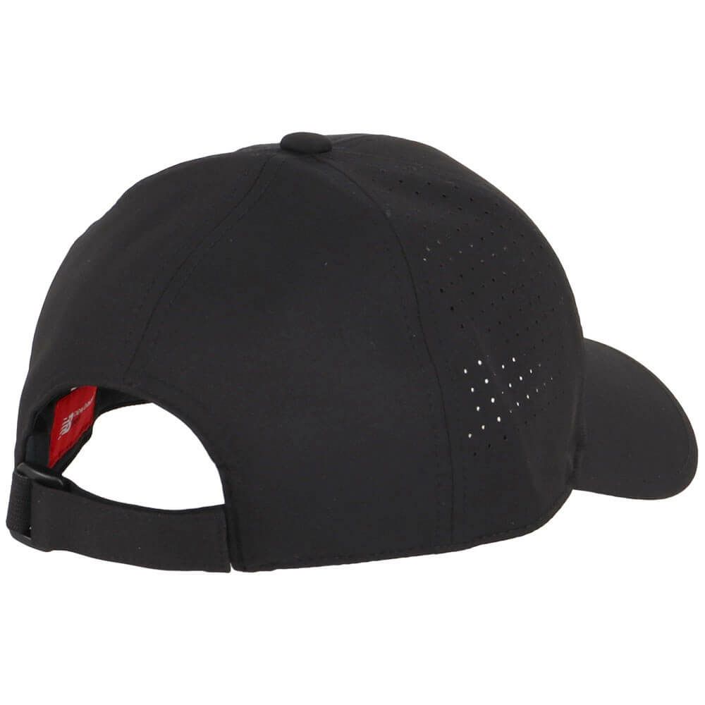 ニューバランスゴルフ　メンズ シックスパネル キャップ 012-5187009 010 BLACK ゴルフウェア　2025年モデル BLACK 詳細2
