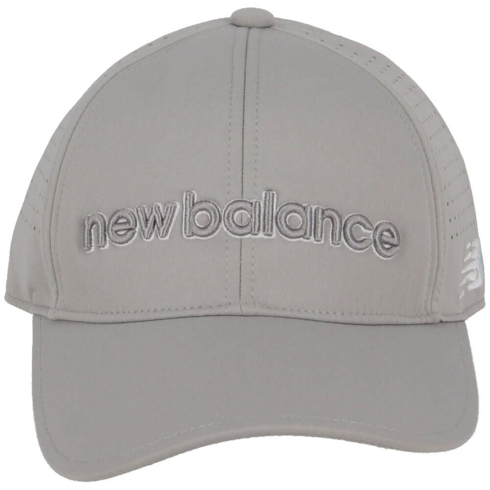 ニューバランスゴルフ　メンズ シックスパネル キャップ 012-5187009 022 PEARL GREY ゴルフウェア　2025年モデル PEARLGREY 詳細3