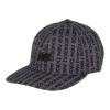 ニューバランスゴルフ　メンズ ハニカム＆ロゴスイプＰＴ　セミカーブドブリムキャップ 012-5187011 010 BLACK ゴルフウェア　2025年モデル BLACK