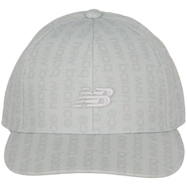 ニューバランスゴルフ　メンズ ハニカム＆ロゴスイプＰＴ　セミカーブドブリムキャップ 012-5187011 021 GREY MATTER ゴルフウェア　2025年モデル GREYMATTER 詳細3