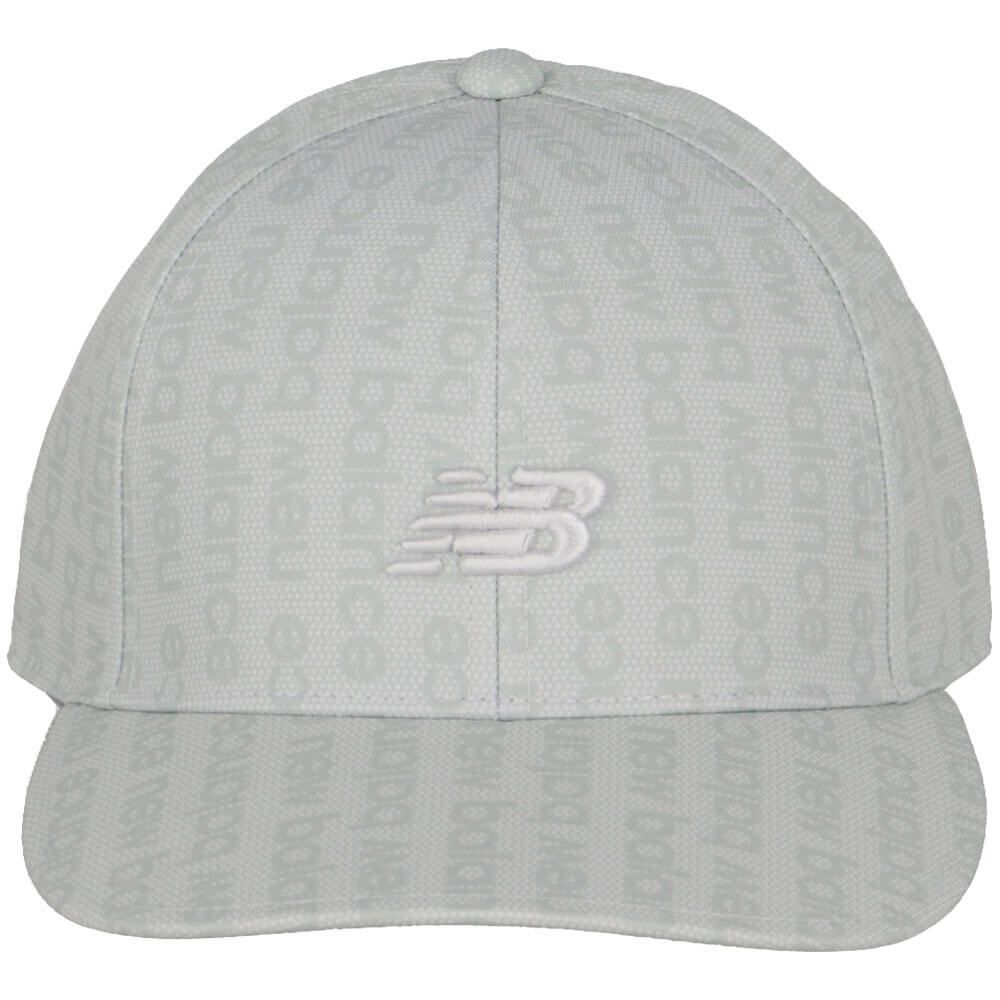 ニューバランスゴルフ　メンズ ハニカム＆ロゴスイプＰＴ　セミカーブドブリムキャップ 012-5187011 021 GREY MATTER ゴルフウェア　2025年モデル GREYMATTER 詳細3