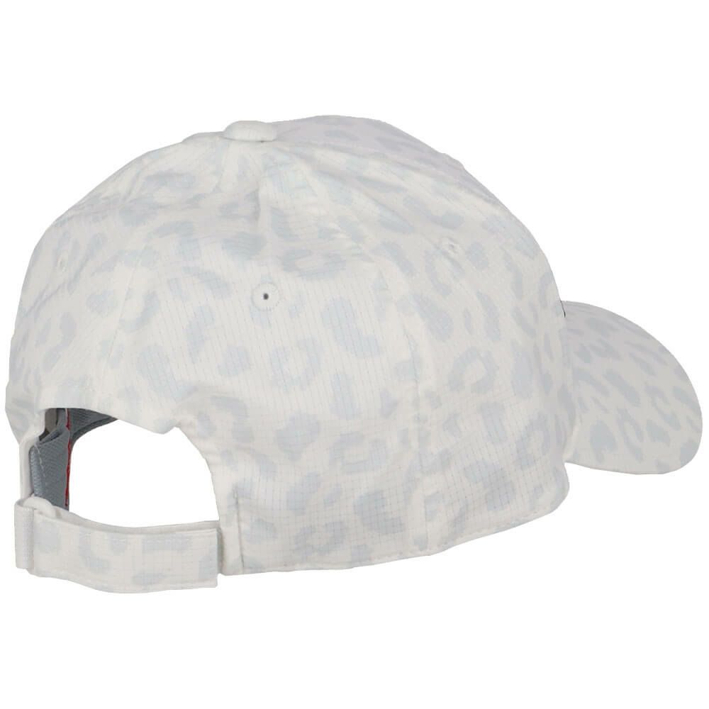 ニューバランスゴルフ　メンズ シャドーレオパード柄 シックスパネル キャップ 012-5187014 030 WHITE ゴルフウェア　2025年モデル WHITE 詳細2