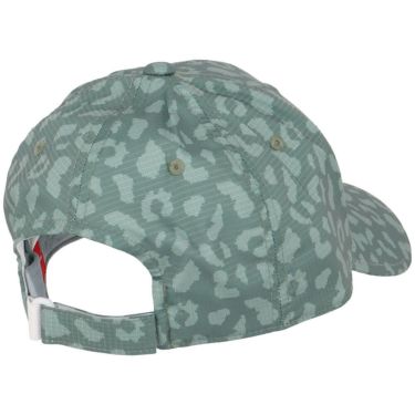 ニューバランスゴルフ　メンズ シャドーレオパード柄 シックスパネル キャップ 012-5187014 181 DARK JUNIPER ゴルフウェア　2025年モデル DARKJUNIPER 詳細2