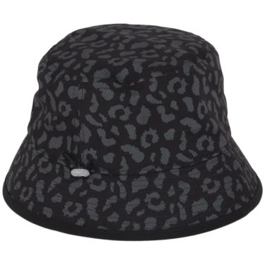 ニューバランスゴルフ　メンズ シャドーレオパード柄 バケットハット 012-5187015 010 BLACK ゴルフウェア　2025年モデル BLACK 詳細3