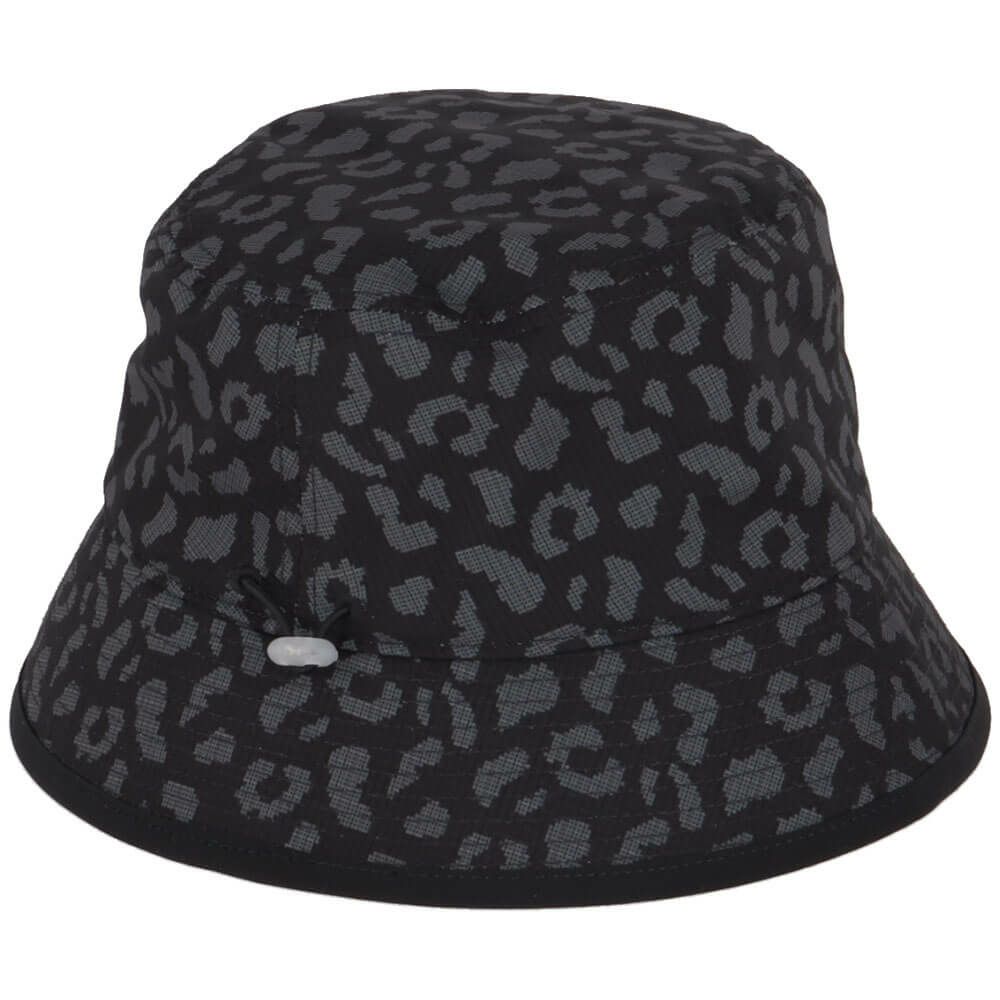 ニューバランスゴルフ　メンズ シャドーレオパード柄 バケットハット 012-5187015 010 BLACK ゴルフウェア　2025年モデル BLACK 詳細3