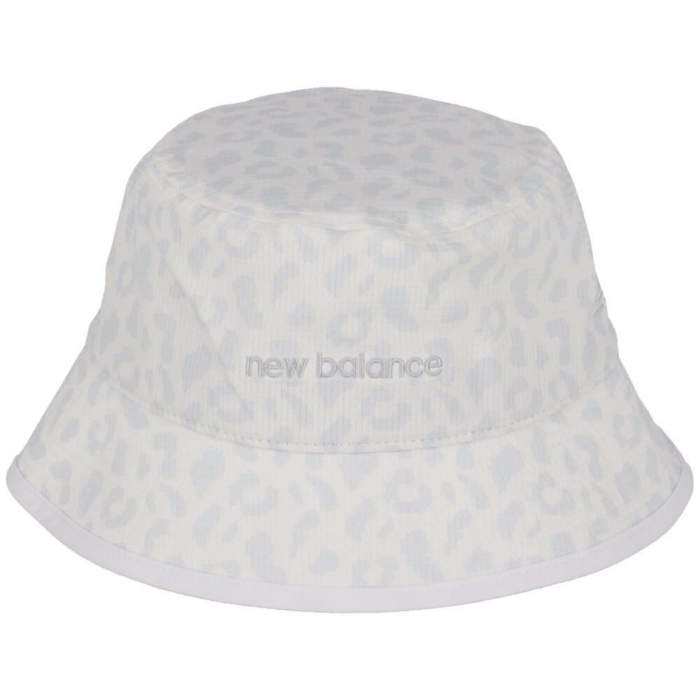 ニューバランスゴルフ　メンズ シャドーレオパード柄 バケットハット 012-5187015 030 WHITE ゴルフウェア　2025年モデル WHITE 詳細2