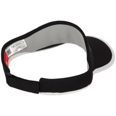 ニューバランスゴルフ　レディース クローズドメッシュ バイザー 012-5187511 010 BLACK ゴルフウェア　2025年モデル BLACK 詳細2