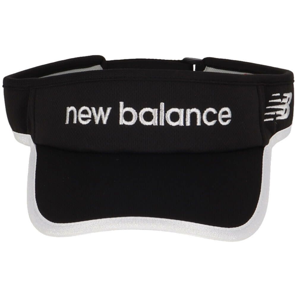 ニューバランスゴルフ　レディース クローズドメッシュ バイザー 012-5187511 010 BLACK ゴルフウェア　2025年モデル BLACK 詳細3