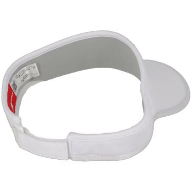 ニューバランスゴルフ　レディース クローズドメッシュ バイザー 012-5187511 030 WHITE ゴルフウェア　2025年モデル WHITE 詳細2