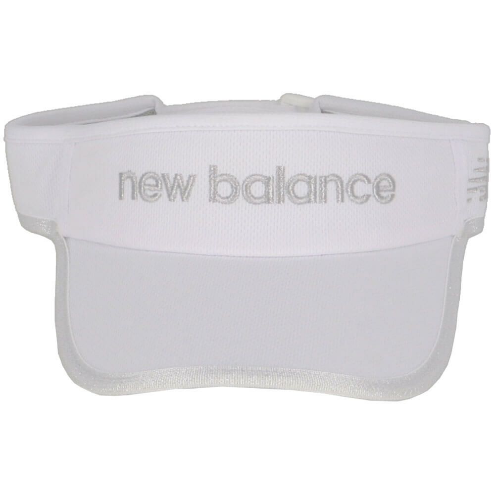 ニューバランスゴルフ　レディース クローズドメッシュ バイザー 012-5187511 030 WHITE ゴルフウェア　2025年モデル WHITE 詳細3