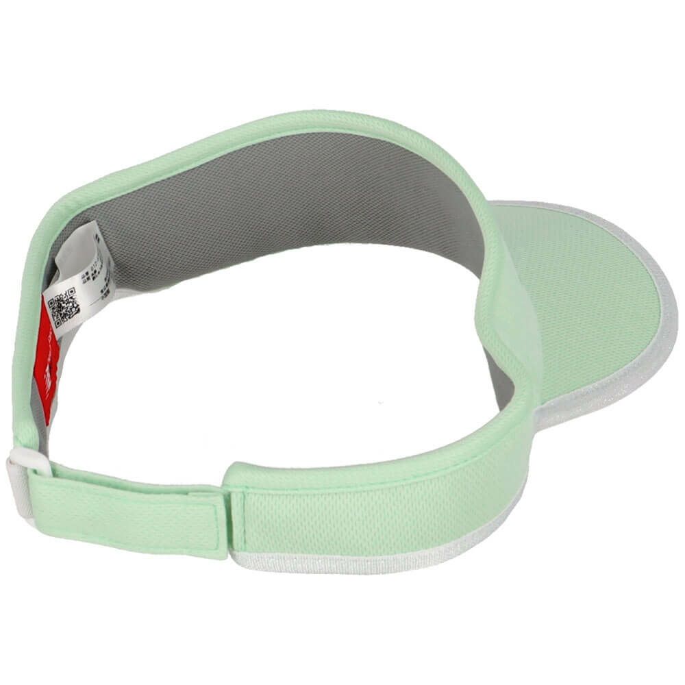 ニューバランスゴルフ　レディース クローズドメッシュ バイザー 012-5187511 131 MELON WATER ゴルフウェア　2025年モデル MELONWATER 詳細2