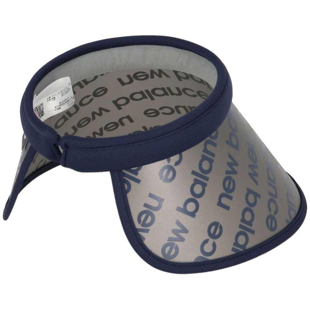 ニューバランスゴルフ　レディース リフレクトロゴボーダー柄ＰＴ　シェルクリアバイザー 012-5187513 120 DREAM STATE ゴルフウェア　2025年モデル DREAMSTATE 詳細2