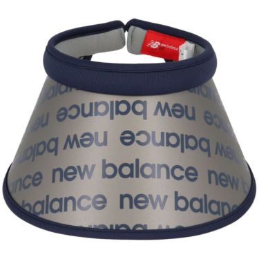 ニューバランスゴルフ　レディース リフレクトロゴボーダー柄ＰＴ　シェルクリアバイザー 012-5187513 120 DREAM STATE ゴルフウェア　2025年モデル DREAMSTATE 詳細3