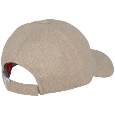 ニューバランスゴルフ　レディース リネンライクへアクロス シックスパネル キャップ 012-5187514 041 TIMBERWOLF ゴルフウェア　2025年モデル TIMBERWOLF 詳細2