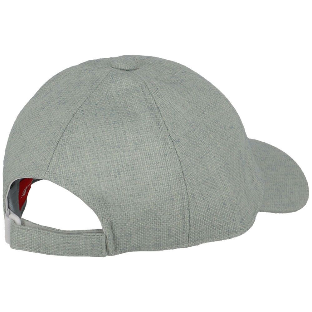 ニューバランスゴルフ　レディース リネンライクへアクロス シックスパネル キャップ 012-5187514 130 CLAY ASH ゴルフウェア　2025年モデル CLAYASH 詳細2