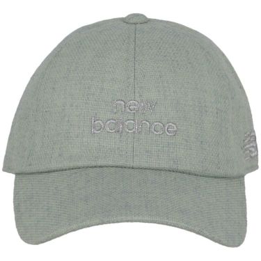 ニューバランスゴルフ　レディース リネンライクへアクロス シックスパネル キャップ 012-5187514 130 CLAY ASH ゴルフウェア　2025年モデル CLAYASH 詳細3